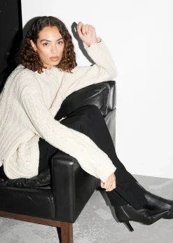 Ankle Boots aus Leder mit Stretch-Anteil