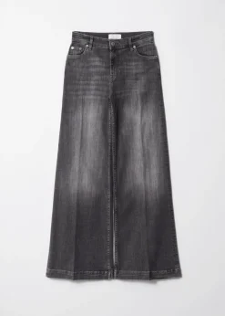 Ausgestellte Jeans mit hohem Bund
