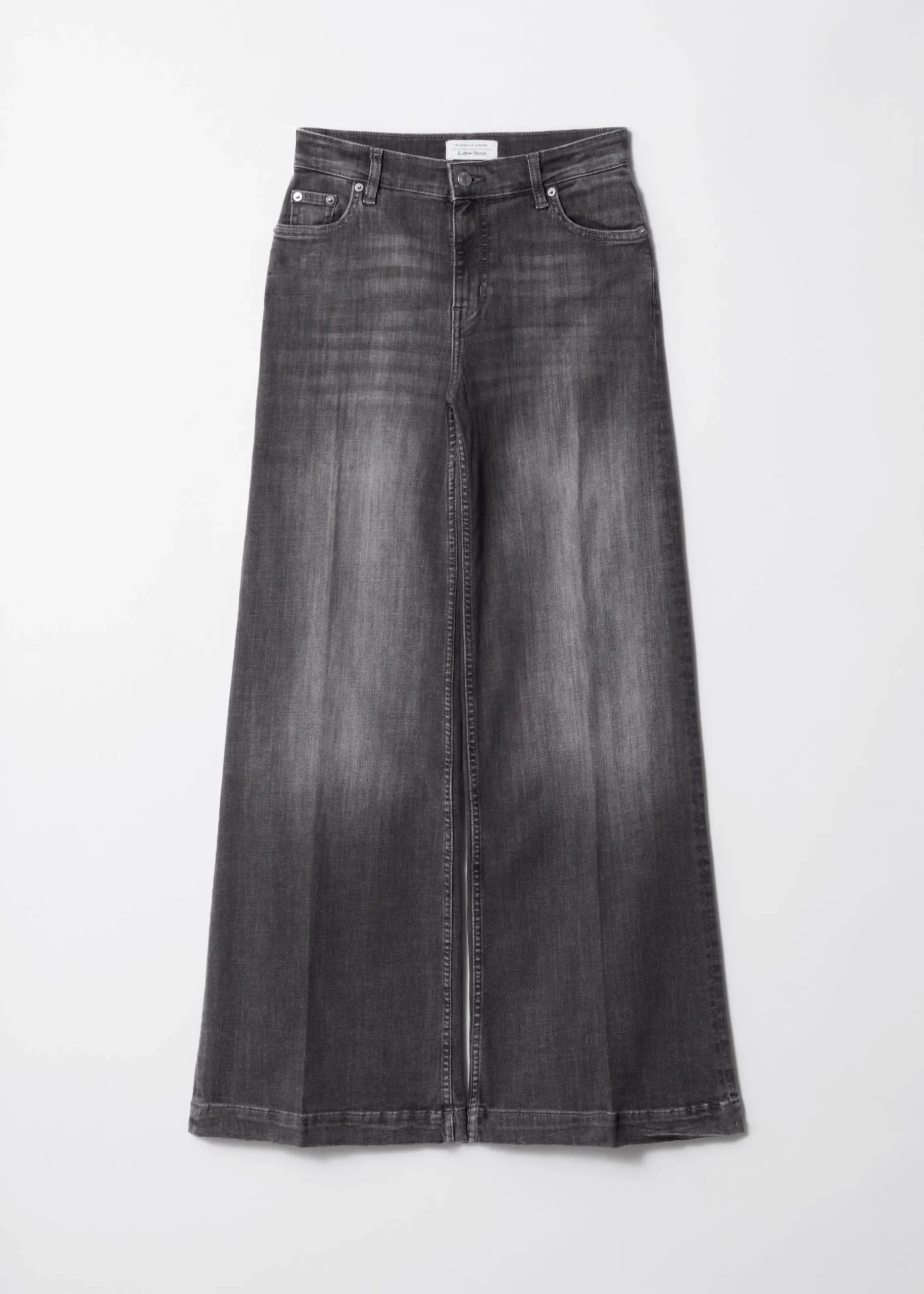 Ausgestellte Jeans mit hohem Bund
