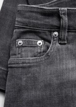 Ausgestellte Jeans mit hohem Bund