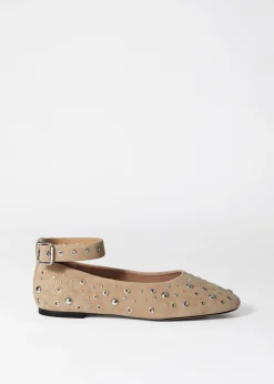 Ballerinas mit Verzierungen