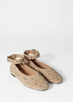 Ballerinas mit Verzierungen