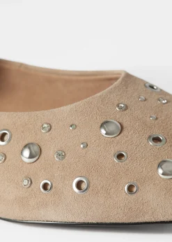 Ballerinas mit Verzierungen