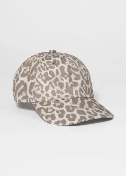 Basecap mit Leopardenmuster