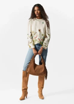 Bedruckte Bluse