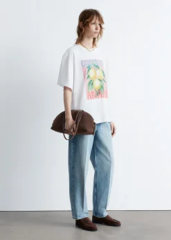 Bedrucktes Oversized-T-Shirt