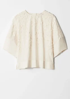 Bestickte Bluse