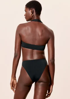 Bikinihose mit hohem Beinausschnitt