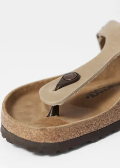 Birkenstock Gizeh Leoi Sandalen mit Zehensteg