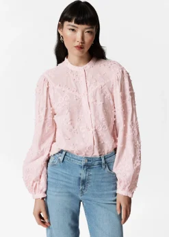 Bluse mit Puffärmeln