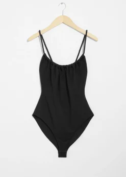 Body mit Kordelträgern