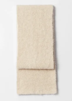 Bouclé-Schal aus Alpaka-Mix