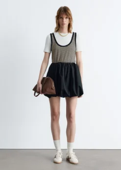 ContrastTrim Tank Top