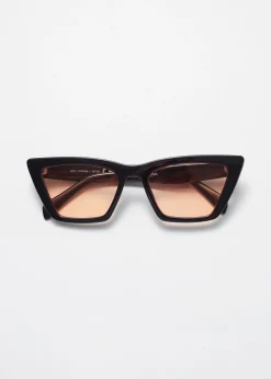 Eckige Cateye-Sonnenbrille