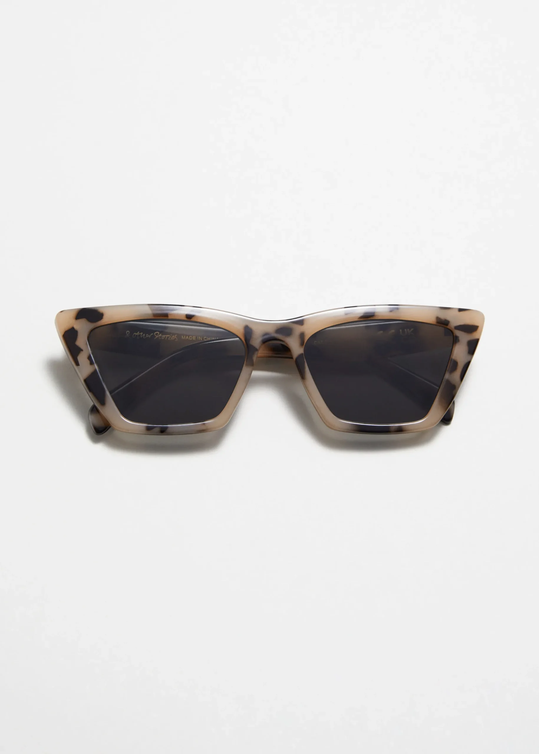 Eckige Cateye-Sonnenbrille