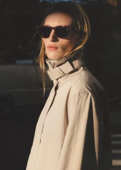 Eckige Cateye-Sonnenbrille