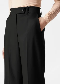 Elegante Hose in verkürzter Länge