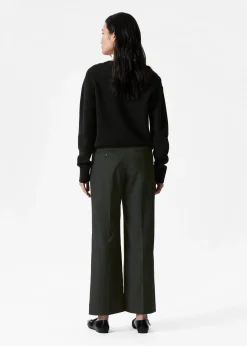 Elegante Hose in verkürzter Länge