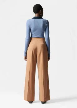 Elegante Hose mit weitem Bein