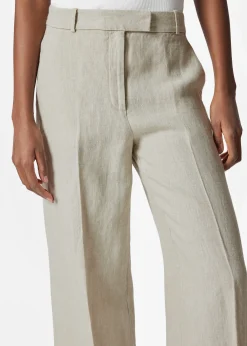 Elegante Leinenhose