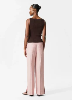 Elegante Leinenhose