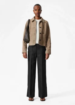 Elegante Leinenhose
