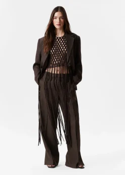 Elegante Leinenhose