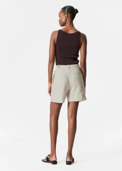 Elegante Leinenshorts
