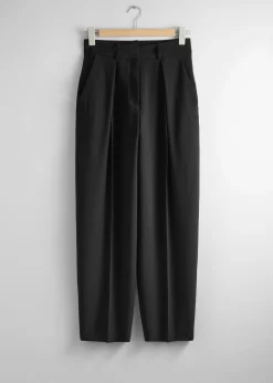 Elegante, schmal zulaufende Hose