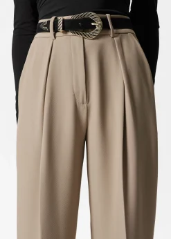 Elegante, schmal zulaufende Hose
