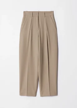 Elegante, schmal zulaufende Hose
