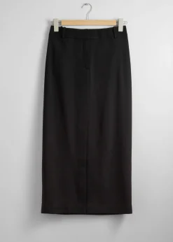 Eleganter Bleistiftrock in Midilänge