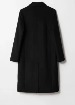 Eleganter, einreihiger Mantel