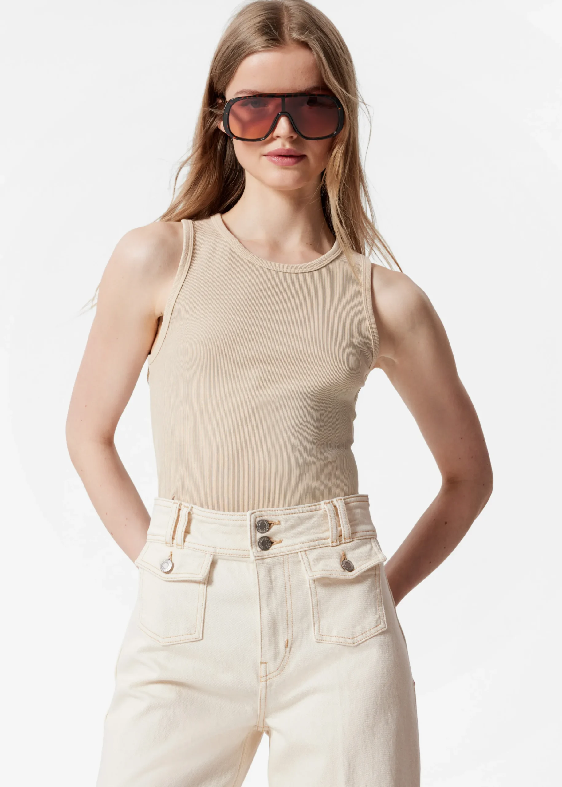 Figurbetontes Tanktop