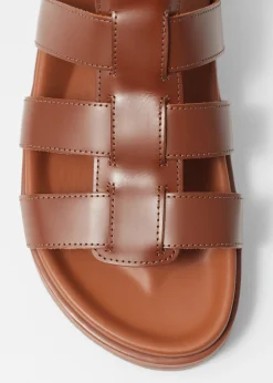 Fisherman-Sandalen aus Leder