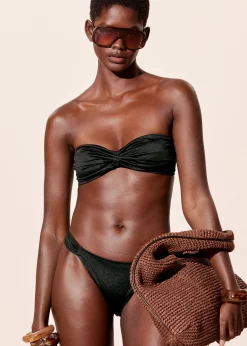 Geraffte Bikinihose