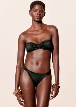 Geraffte Bikinihose