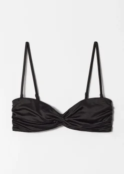 Gerafftes Bikinioberteil