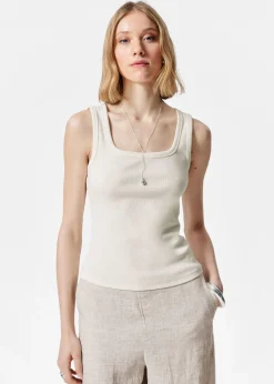 Geripptes Tanktop