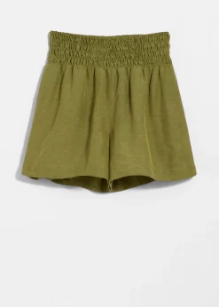 Gesmokte Shorts