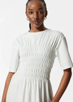 Gesmoktes Midikleid
