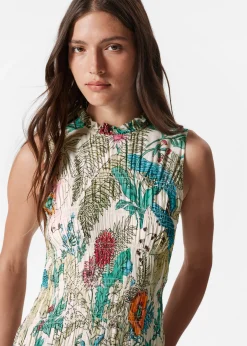 Gesmoktes Minikleid
