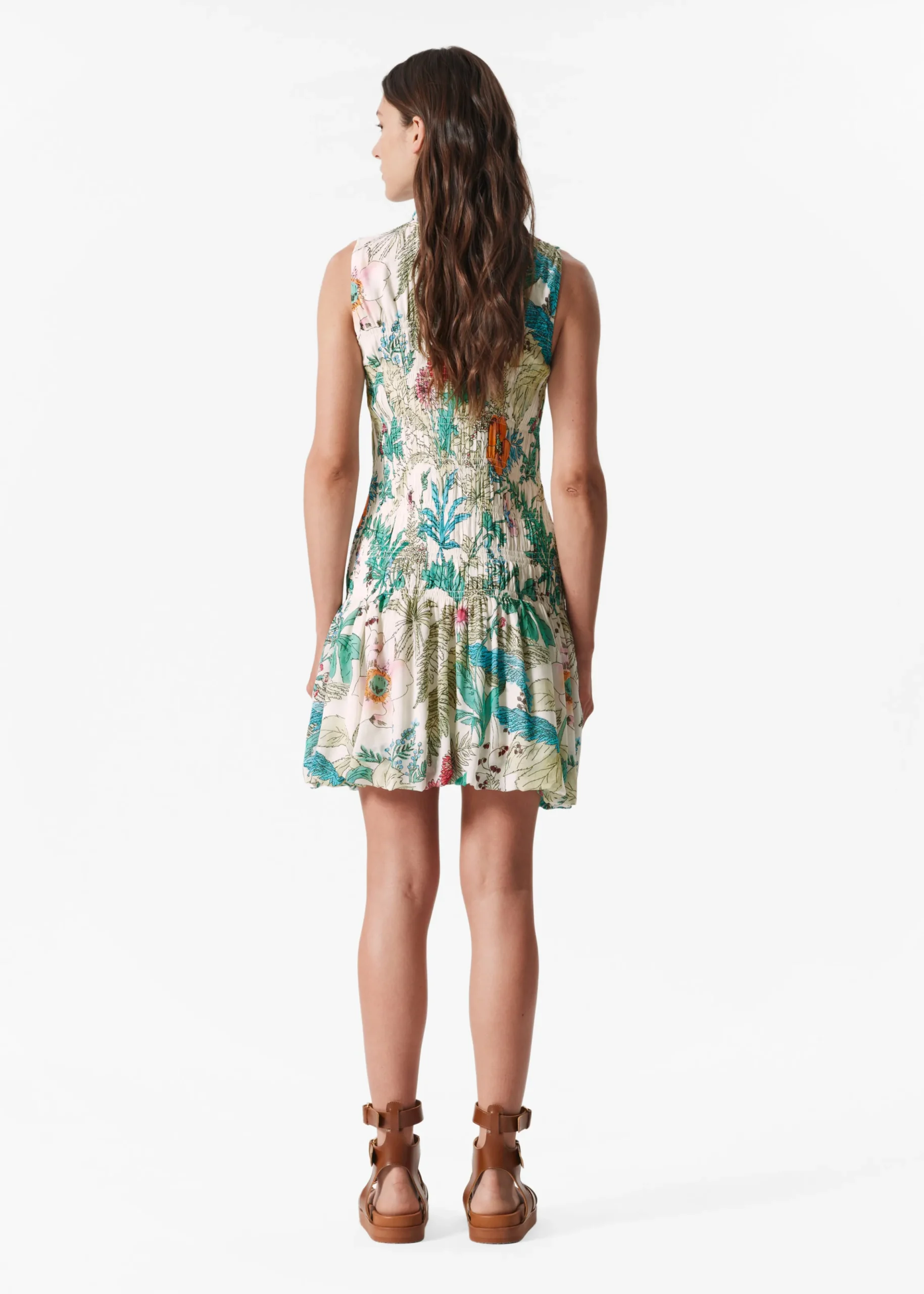 Gesmoktes Minikleid