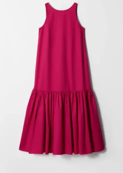 Gestuftes Maxikleid