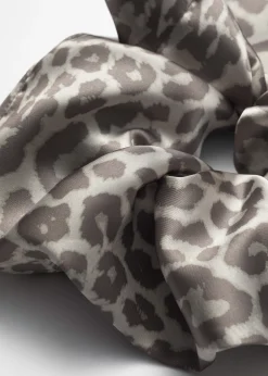 Großer Scrunchie mit Leopardenmuster
