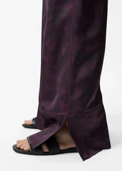 Hose im Pyjama-Stil mit Kordelzug