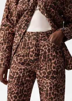 Hose mit Leopardenprint