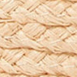 Hut aus Bast mit Ripsbandbesatz