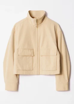 Jacke mit aufgesetzten Taschen