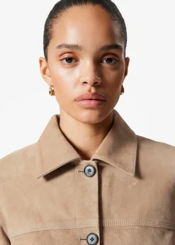 Jacke mit aufgesetzten Taschen